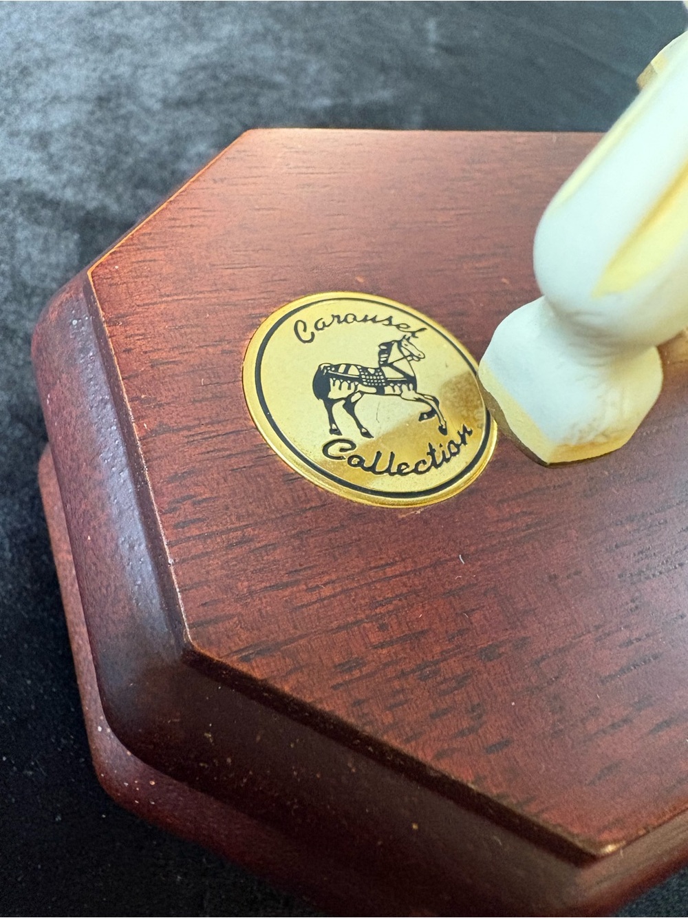Vintage Carousel Horse Music Box Westland Carousel Collections - Picture 2 of 7